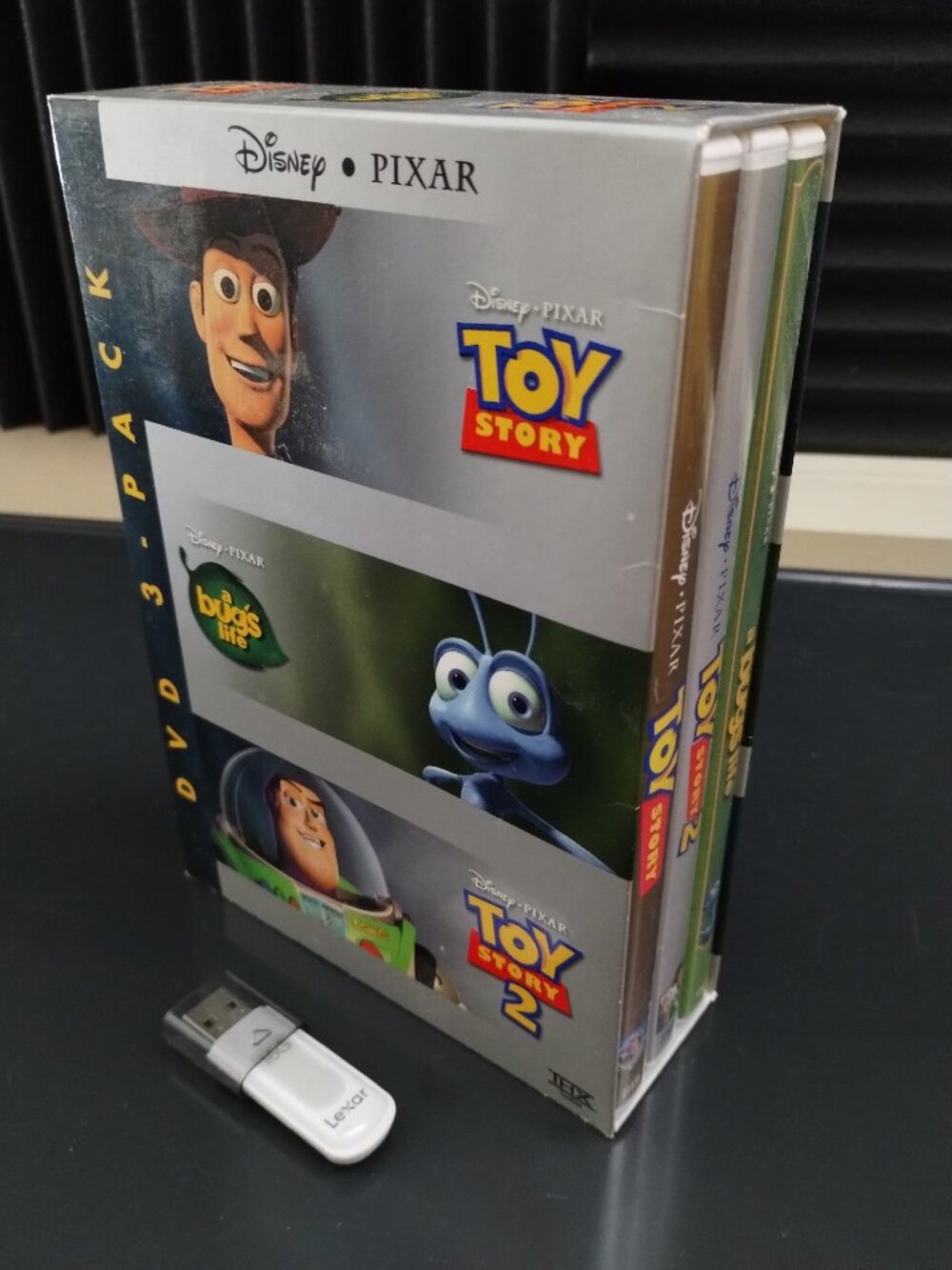 Disney Pixar Toy Story/Bugs Life 15th Anniversary DVD 3-Pack, WITH Digital Files
